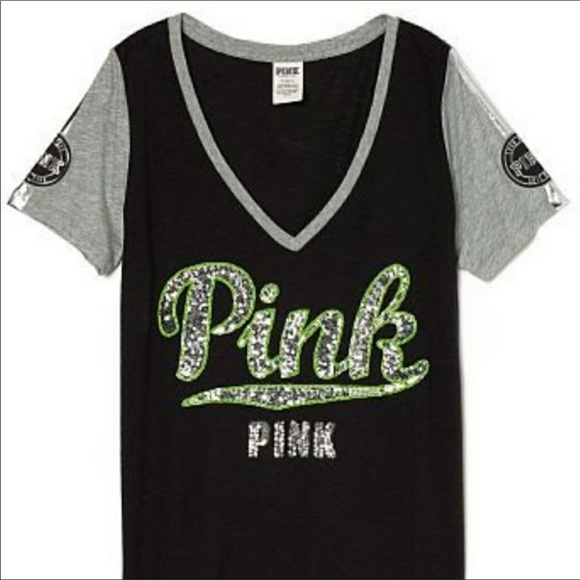 NWT Pink bling shirt long soft t - Picture 1 of 5